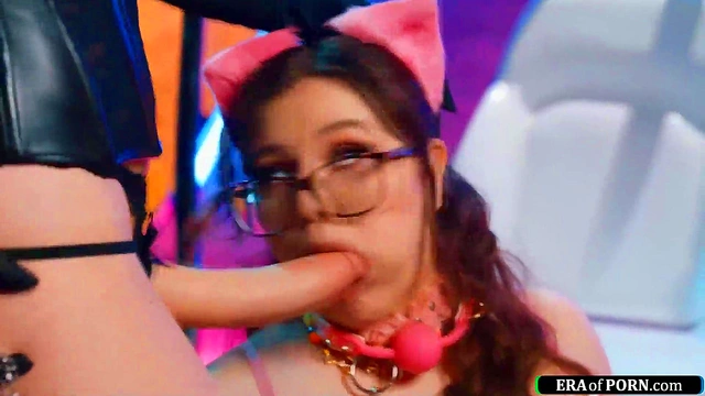 Futa milf mad scientist grows futanari testsubjects big cock