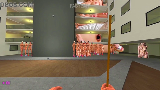 Giant Futanari And Big Tits Milf Aunty In Bizarre Hotel Room