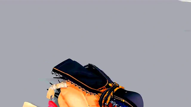 MMD damsel and futanari sing and dance