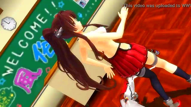 (MMD) Yamato turns into a Futa