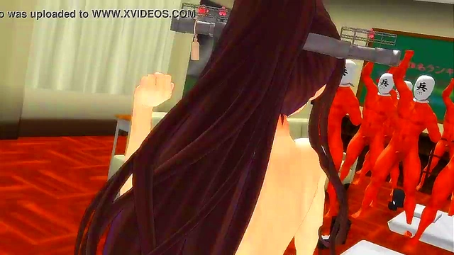 (MMD) Yamato turns into a Futa