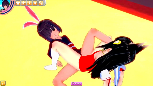 Azur Lane Hentai'Nagato And Shiranui Senually Play With Eachother Until They Both Cum