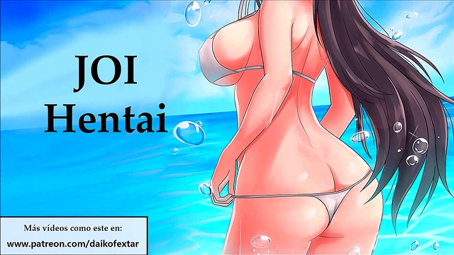JOI hentai with a horny slut'in Spanish