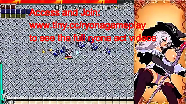 Pretty female soldiers in hentai ryona sex with men in gsenka act hentai game new gameplay