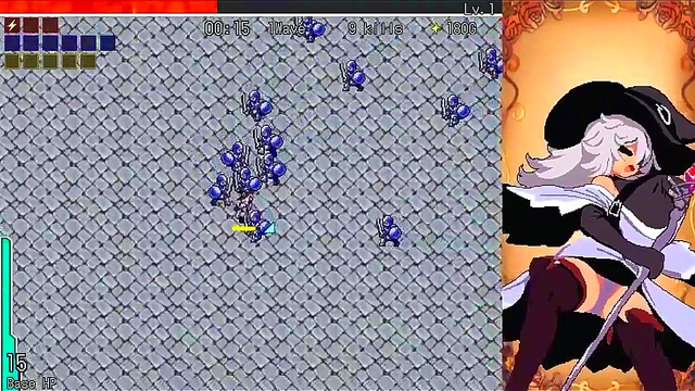 Pretty female soldiers in hentai ryona sex with men in gsenka act hentai game new gameplay