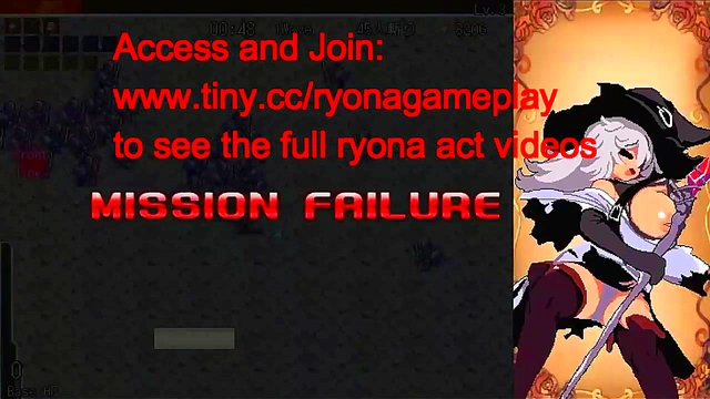 Pretty female soldiers in hentai ryona sex with men in gsenka act hentai game new gameplay