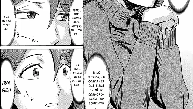 Step-mother eager for her hentai stepson