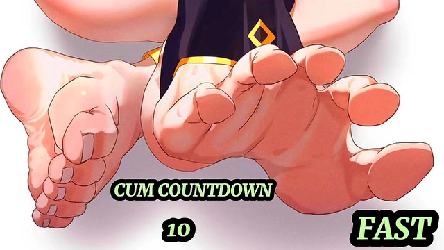 (Hentai JOI) 4 Minute Challenge: Feet and Armpit Worship PART2 (femdom'beta