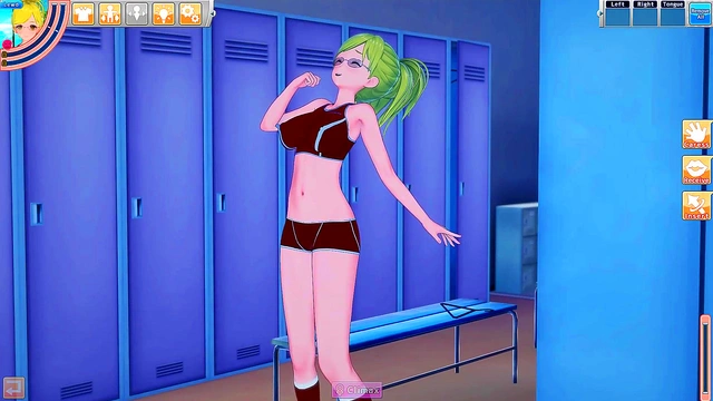 After An All Day Track Meet'Hentai Hottie Samantha Treats Herself To A Hard Cock