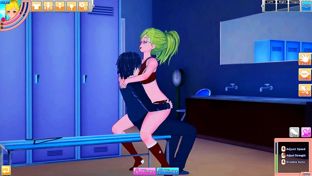 After An All Day Track Meet'Hentai Hottie Samantha Treats Herself To A Hard Cock