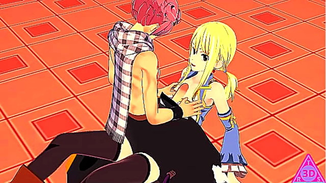 Lucy Natsu Fairy Tail hentai videos blowjob handjob horny and cumshot gameplay porn uncensored... Thereal3dstories..