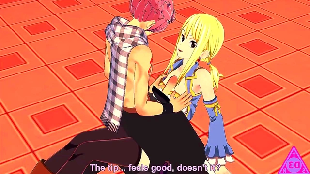 Lucy Natsu Fairy Tail hentai videos blowjob handjob horny and cumshot gameplay porn uncensored... Thereal3dstories..