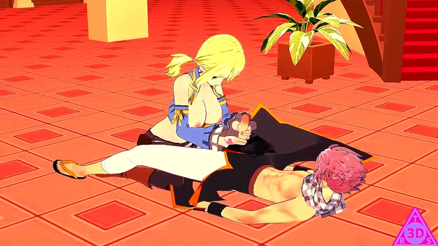 Lucy Natsu Fairy Tail hentai videos blowjob handjob horny and cumshot gameplay porn uncensored... Thereal3dstories..
