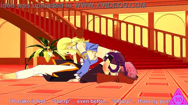 Lucy Natsu Fairy Tail hentai videos blowjob handjob horny and cumshot gameplay porn uncensored... Thereal3dstories..