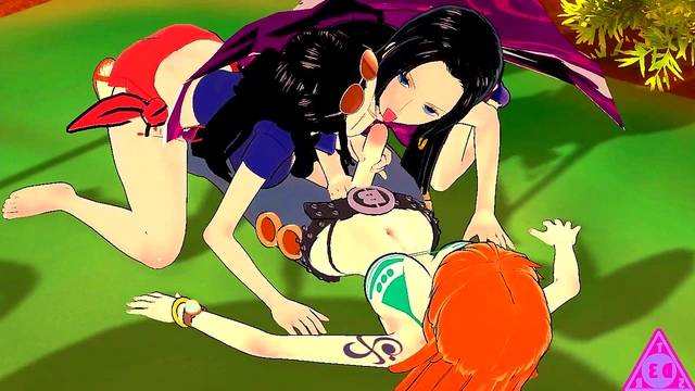 KOIKATSU'Nami Boa Hancock Nico Robin ONEPIECE hentai videos have sex blowjob handjob