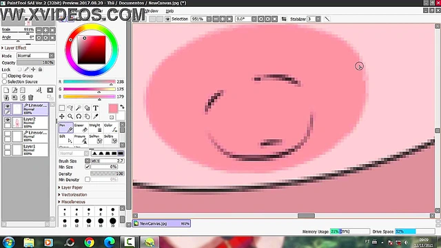 Desenhando Hentai Kushina Uzumaki (Naruto Shippuden) - Repost