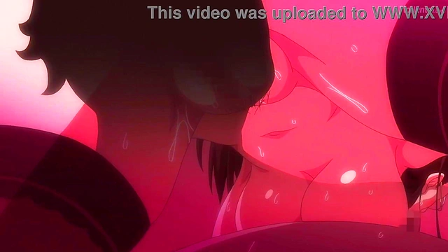 CUTE HENTAI WHORE WITH GLASSES FUCKS THE TEACHER AT