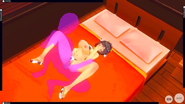 3D Hentai - Cow Costume