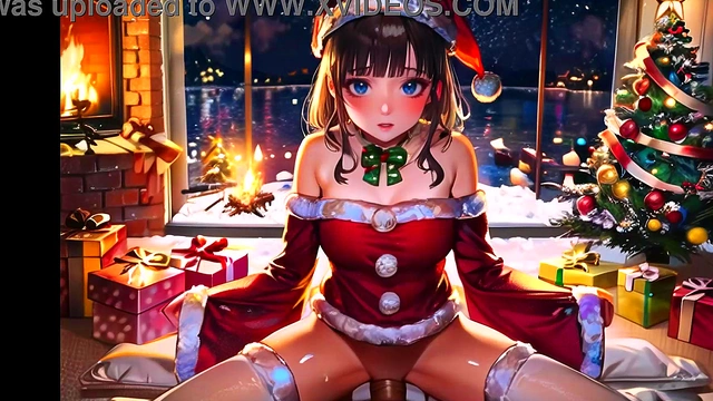 Girls wishing you a Merry Christmas (with pussy masturbation ASMR sound!) Uncensored