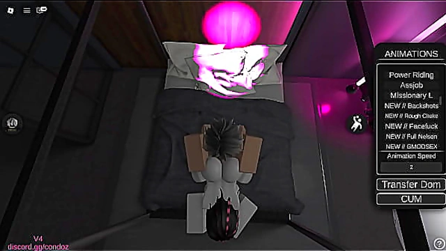 Roblox slut parties a little too hard with me