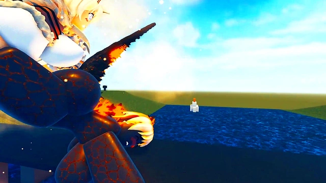 Godzilla VS Mothra Sex Battle on Roblox