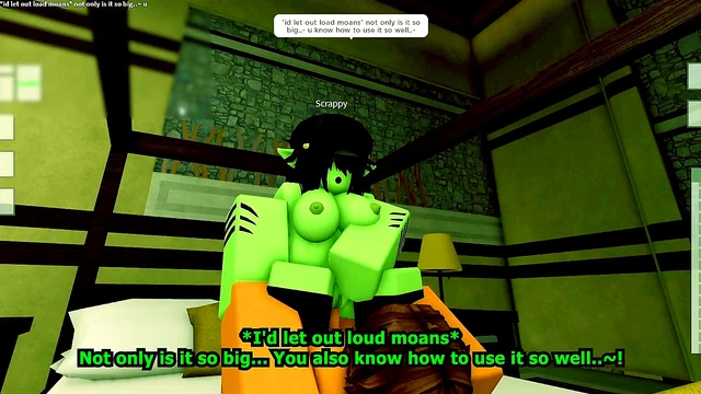 A Hot Night with a Goblin Girl