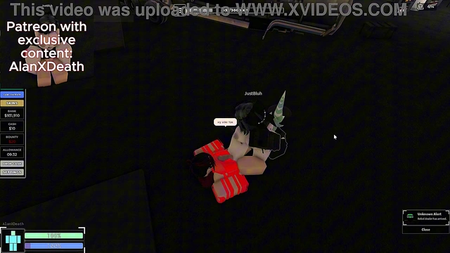 Found this precious girl and fucked her wild in roblox criminality condo