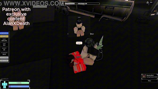 Found this precious girl and fucked her wild in roblox criminality condo