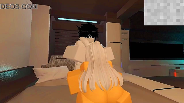 Getting fucked by a randmon guy in Roblox ( 02 )