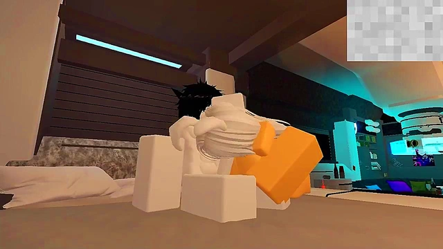 Getting fucked by a randmon guy in Roblox ( 02 )
