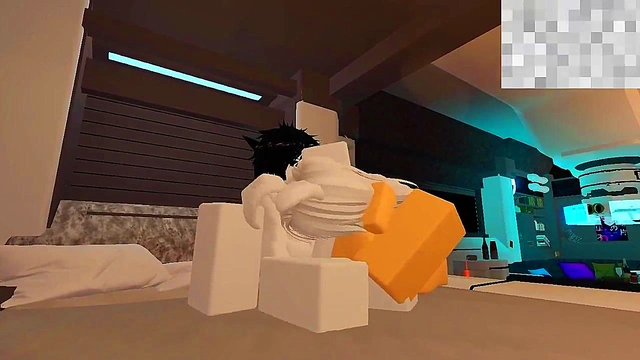 Getting fucked by a randmon guy in Roblox ( 02 )