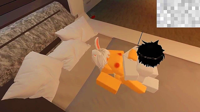 Getting fucked by a randmon guy in Roblox ( 02 )