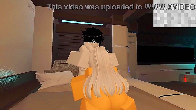 Getting fucked by a randmon guy in Roblox ( 02 )