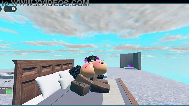 White slut gets fucked by a BBC (ROBLOX)