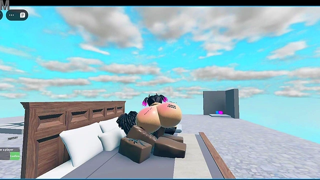 White slut gets fucked by a BBC (ROBLOX)