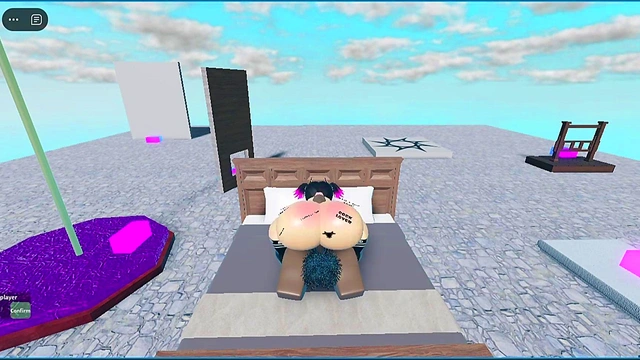 White slut gets fucked by a BBC (ROBLOX)