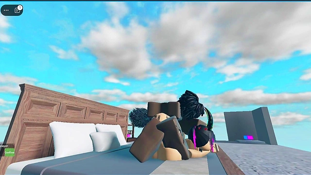White slut gets fucked by a BBC (ROBLOX)