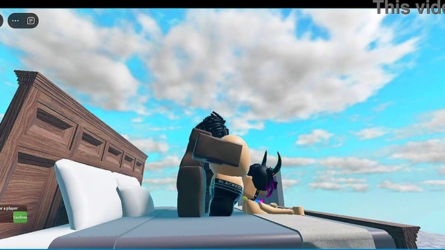 White slut gets fucked by a BBC (ROBLOX)