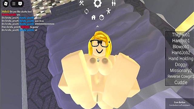 fucking a girl on roblox