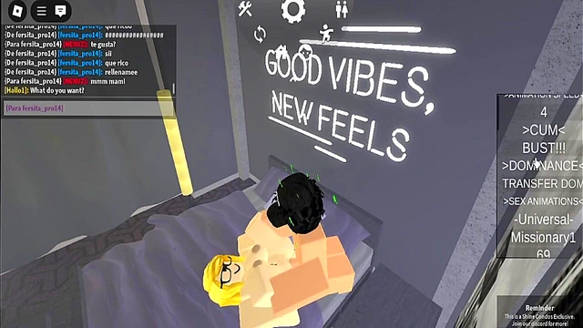 fucking a girl on roblox