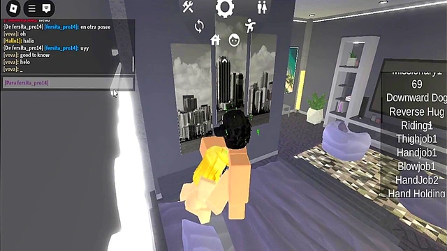 fucking a girl on roblox