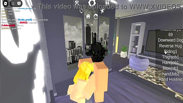 fucking a girl on roblox