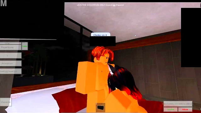 Getting fucked on the hidden side of Roblox