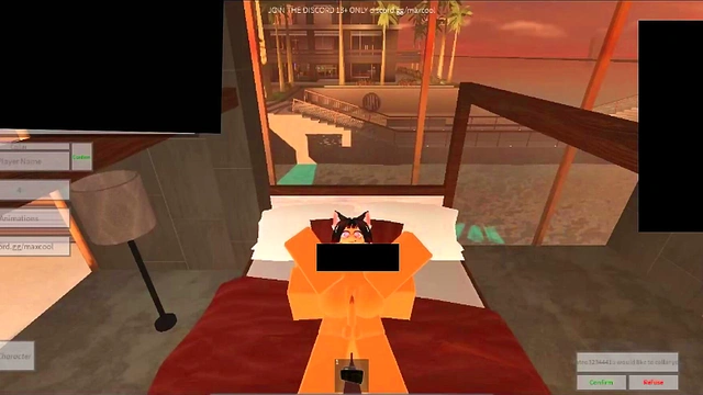 Getting fucked on the hidden side of Roblox