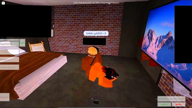 Getting fucked on the hidden side of Roblox