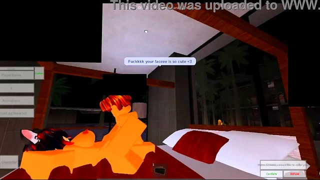 Getting fucked on the hidden side of Roblox