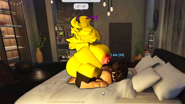 Fucking randoms girls in Roblox condos Ep 1: The Noobie Slut