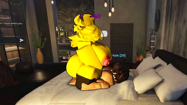 Fucking randoms girls in Roblox condos Ep 1: The Noobie Slut