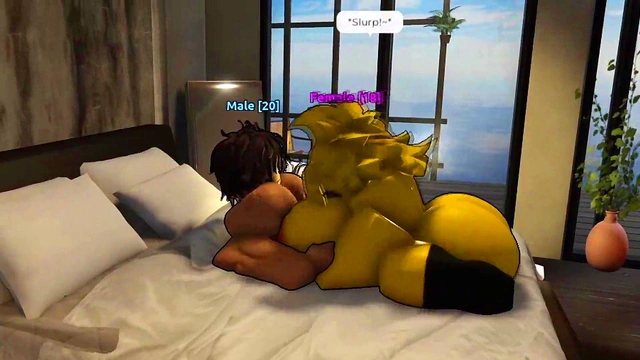 Fucking randoms girls in Roblox condos Ep 1: The Noobie Slut