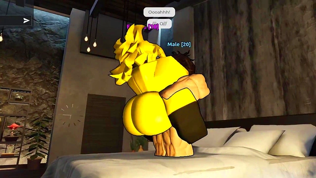 Fucking randoms girls in Roblox condos Ep 1: The Noobie Slut